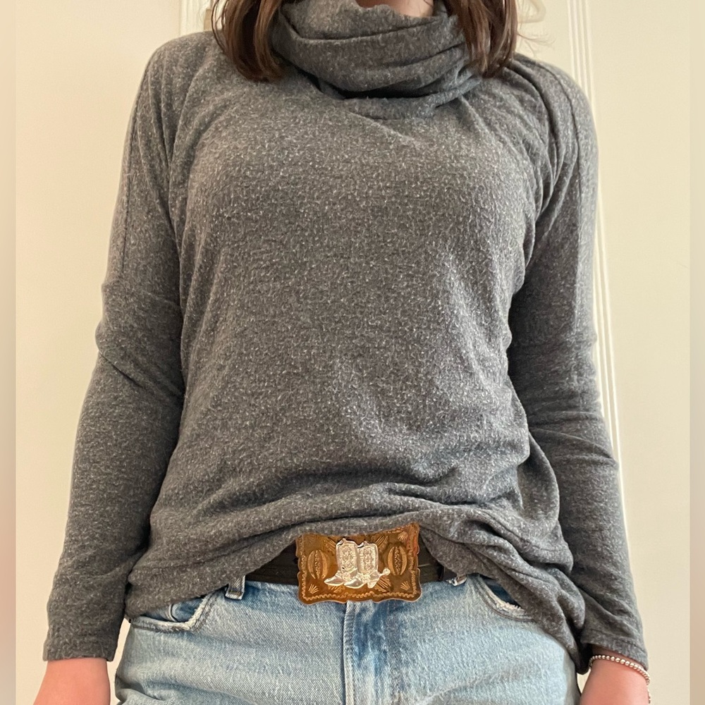 Super soft anthropology turtleneck